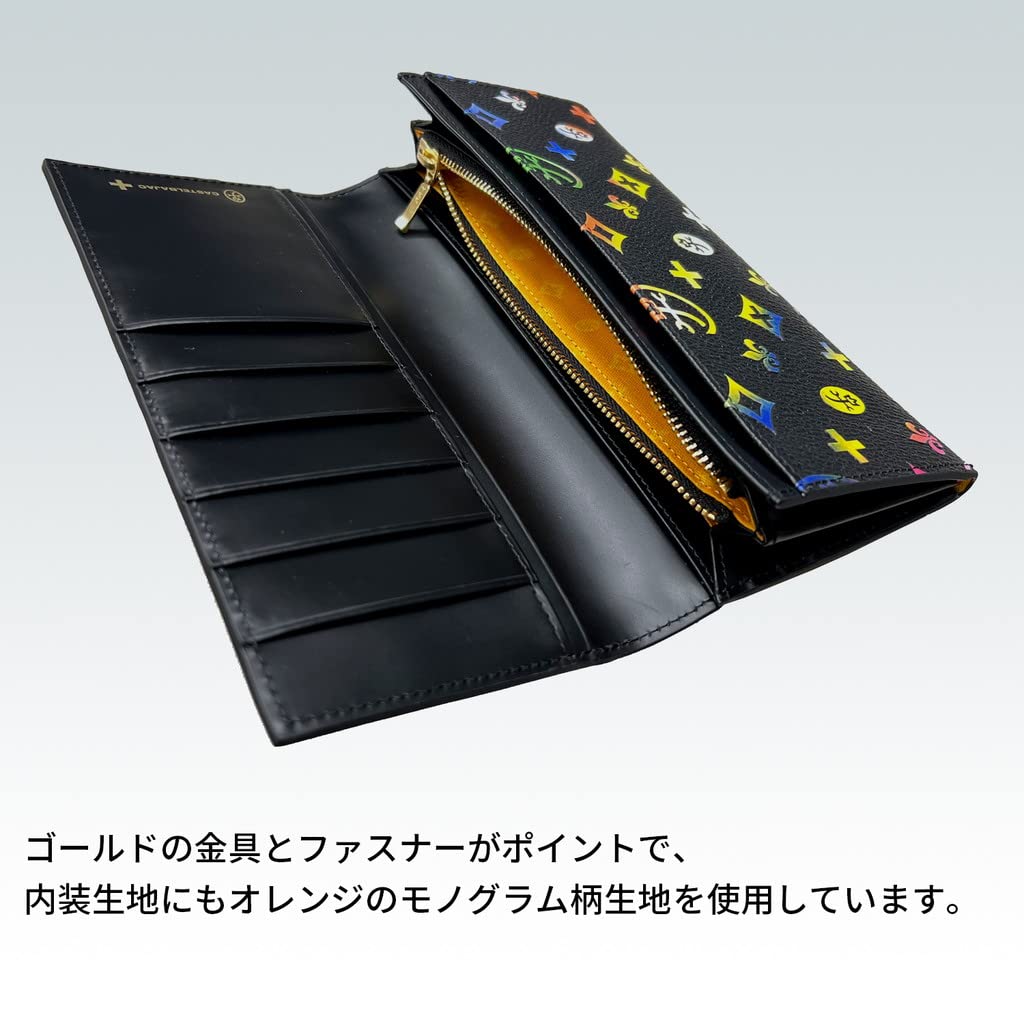 Castelbajac German Long Wallet 063614 Black