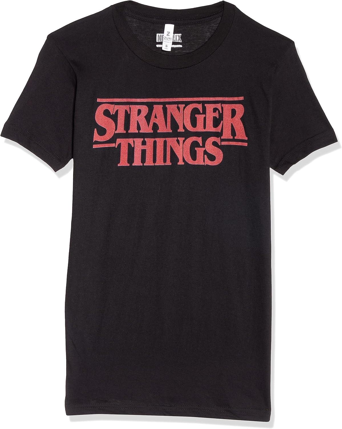 Базовая однотонная мужская футболка Stranger Things S