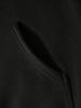 Sailing Boat Print Hip-hop Style Men's Hooded Sweatshirt, Suitable for Autumn and Winter, Casual Outdoor Sports, Loose Fit, and Warmth.