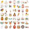 100 Cartoon Easter Graffiti Stickers Decorative Suitcase Pen Guitar Notebook DIY Waterproof Stickers