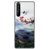 Retro 3D Case for Sony Xperia 1 5 10 II Relief EMBOSS Silicone Cover for Sony Xperia 1 5 10 III XZ4 XZ5 Bumper Shell
