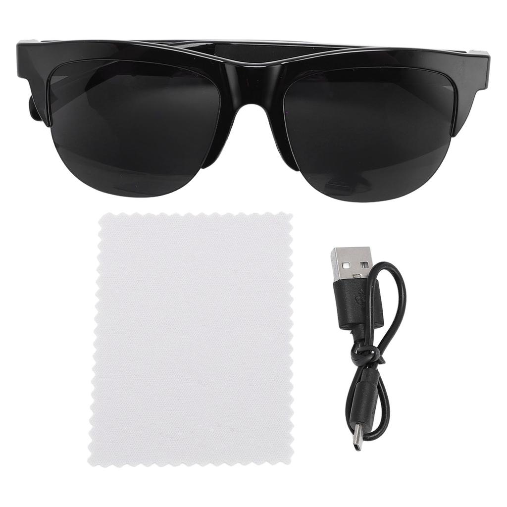 KI Intelligente Bluetooth Sonnenbrille Touch-Steuerung UV400 Outdoor-Sportbrille mit Mikrofon und Lautsprecher für Damen Herren