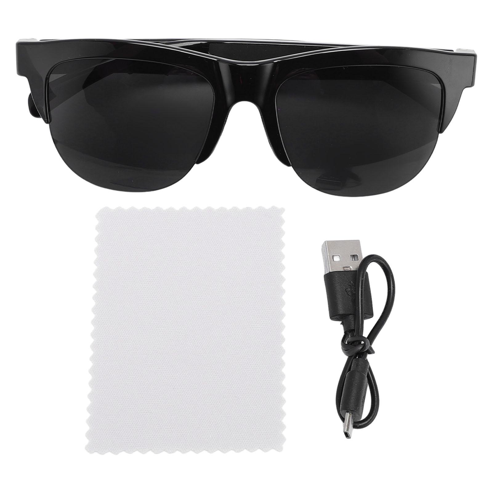 

Розумні сонцезахисні окуляри з Bluetooth, сенсорним керуванням, захистом UV400, спортивні окуляри для активного відпочинку з мікрофоном та динаміком