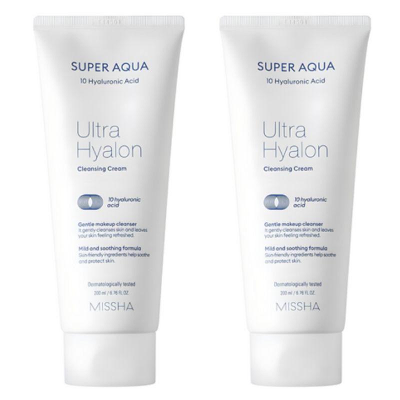 

MISSHA Super Aqua Ultra Hyalron Cleansing Cream 200ml 2pcs