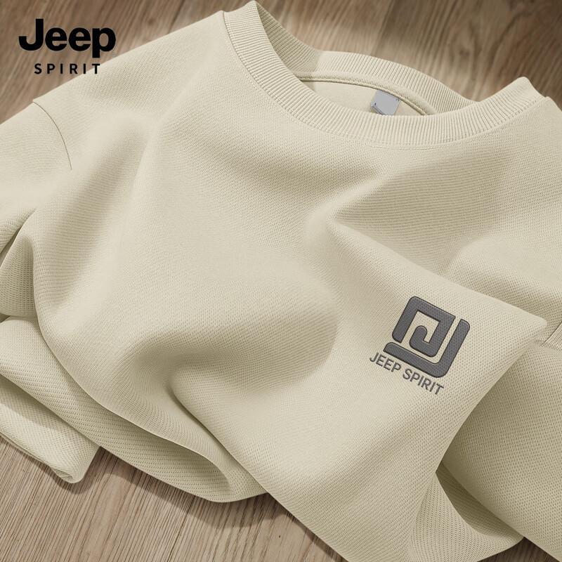 JEEP SPIRIT Men's 2025 Crewneck Logo Sweatshirt