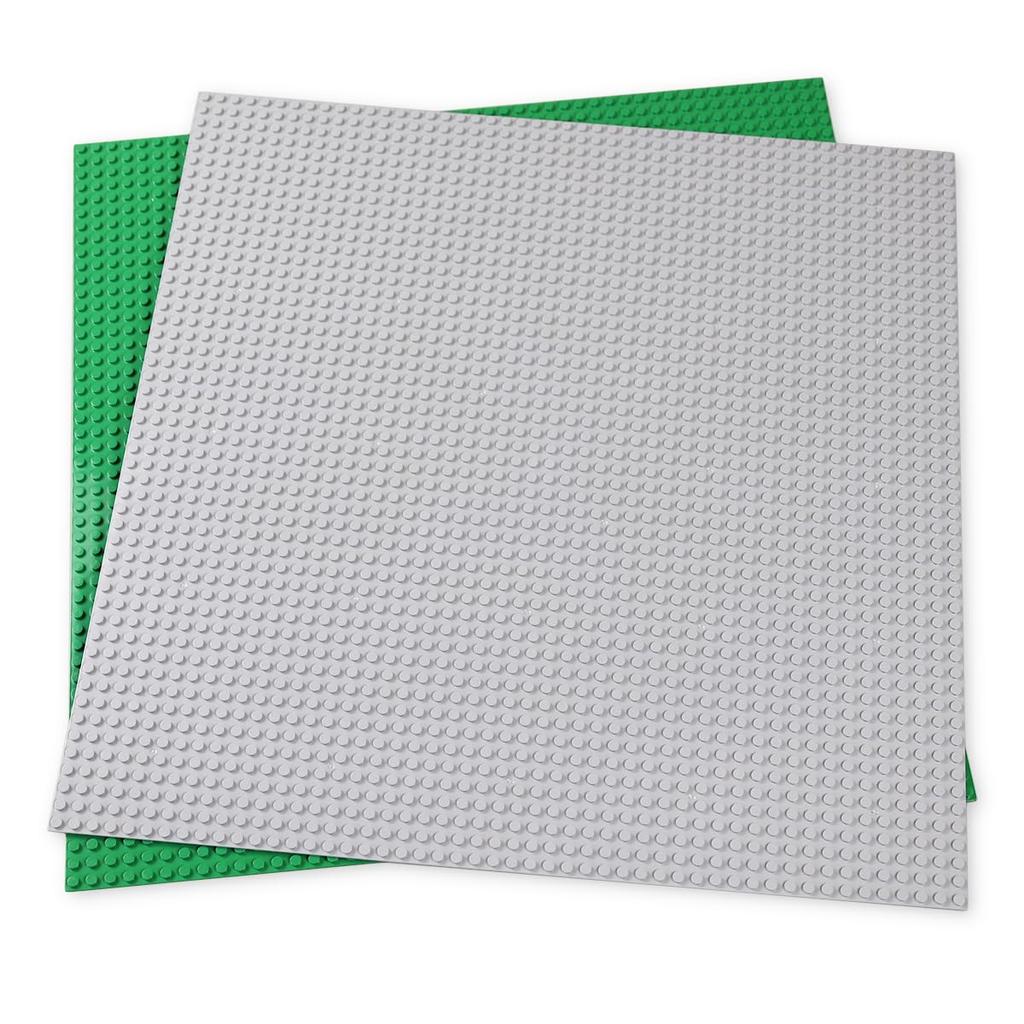Podložka Extra Velká Kostková Deska Klasická Kompatibilní 50 x 50 Výstupků Zelená (1 list)