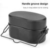 Portables Camping Lunch Box Large Capacity Double Training Reusable Lunch Box for Hot and Cold Food