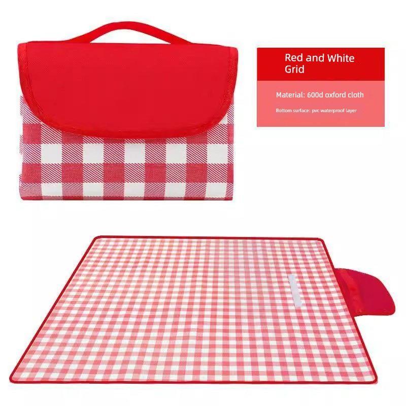 

Picnic Mat, Thickened Outdoor Moisture-Proof Mat, Dirt-Proof and Waterproof, Camping Tent Inner Mat, Beach Mat, Portable Picnic Mat Folding Moisture-Proof Picnic Mat-Red (1*1.5m)