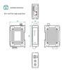 Maiwei Industrial Single-Port Serial Server RS485/232 to Ethernet Modbus Gateway