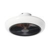 Silent Ceiling Fan Light with Integrated Remote for Bedroom or Living Room