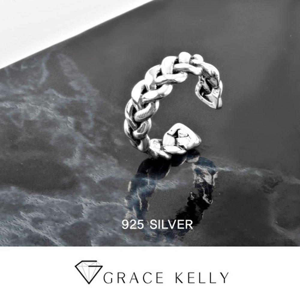 

Grace Kelly Braid 925 Silver Ring Rs007 No. 15 58mm