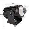 2Pcs 12W Motorcycle Spotlights  Waterproof Driving Lamp Dual Colour Fog Spot Light for Motorcycle Truck ATV