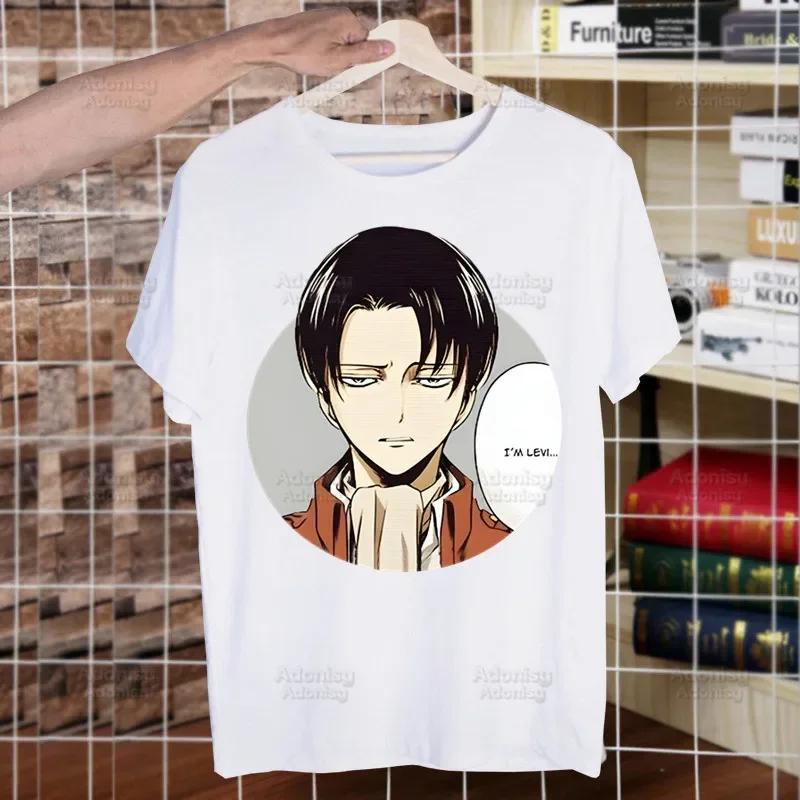 Shingeki no Kyojin Funny T Shirt Men Casual Short Sleeve Attack On Titan Tshirt Homme Manga Japanese Anime Allen T-shirt Tees