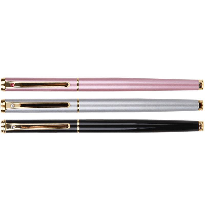 0.38mm Metal Ink Fountain Pen School & Office Supplies Stationery(Random Color)