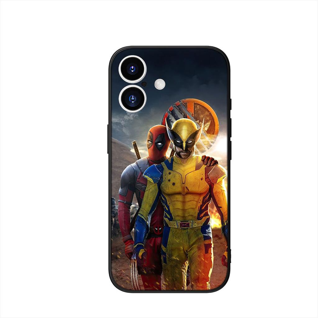 Marvel Deadpool Wolverine Phone Case for Motorola Moto Edge 70 60 Fusion 40 NEO 20 Pro G Stylus G56 G96 G71 G73 G41 G42 G51 G52