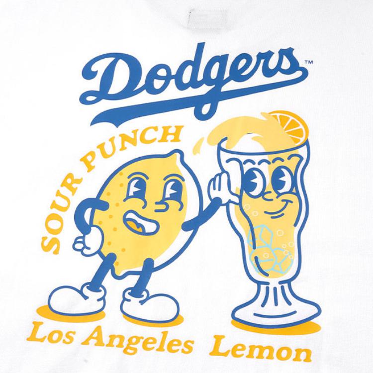 New Era SS26 MLB Los Angeles Dodgers Fun Print Short Sleeve T-Shirt Unisex tops 14907941