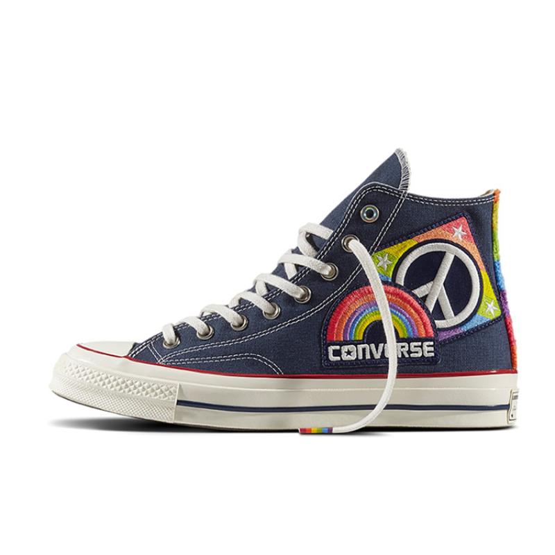 

Converse Chuck Taylor All Star 1970s High Top 1st Pride Parade Pride Parade High Top Espadrilles Unisex Rainbow 42.5