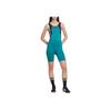 Adidas Originals Round Neck Logo Slim Fit Sleeveless Jumpsuit Women jumpsuit Green JJ0298
