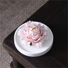 Ceramic Flower Aroma Diffuser Handmade Home Decor Craft Bedroom Gift Elegant Fragrance Ornament For Relaxation And Meditation