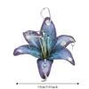 Backpack Decoration Orchid Lily Keychain Simulation Flower Backpack Hangings Decor  Gifts