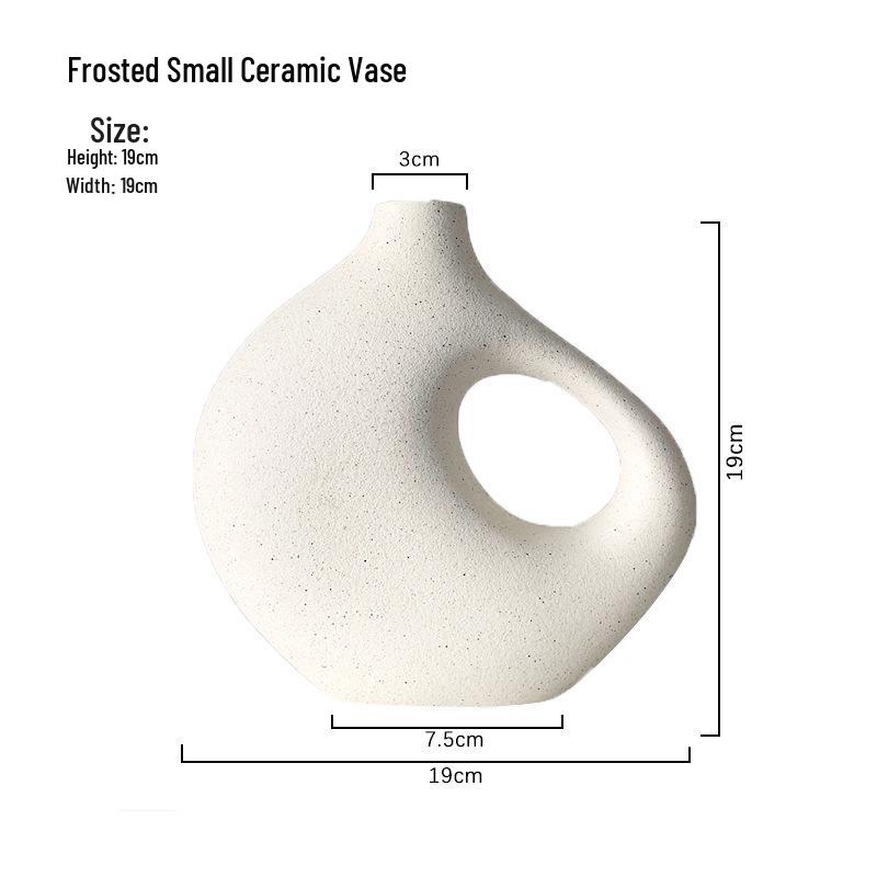 Tai Life Earth-Tone Ceramic Ornaments for Desk, Bookshelf, or Entryway - Luxurious, Soft Furnishings with a High-End Feel