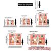 2pcs   2D FLAT PRINTING Curtains (Without Rod) Puppy Celebration(1) Modern Curtains&Drapes Semi-Sheer Curtains Versatile All