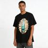 World Ocean Day Themed Ocean In A Bottle Graphic Casual T-Shirt Pure cotton T-shirt