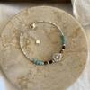 Korean Freshwater Pearl & Sterling Silver Bracelet for Women – High-Gloss, Versatile, and Elegant Hand Jewelry