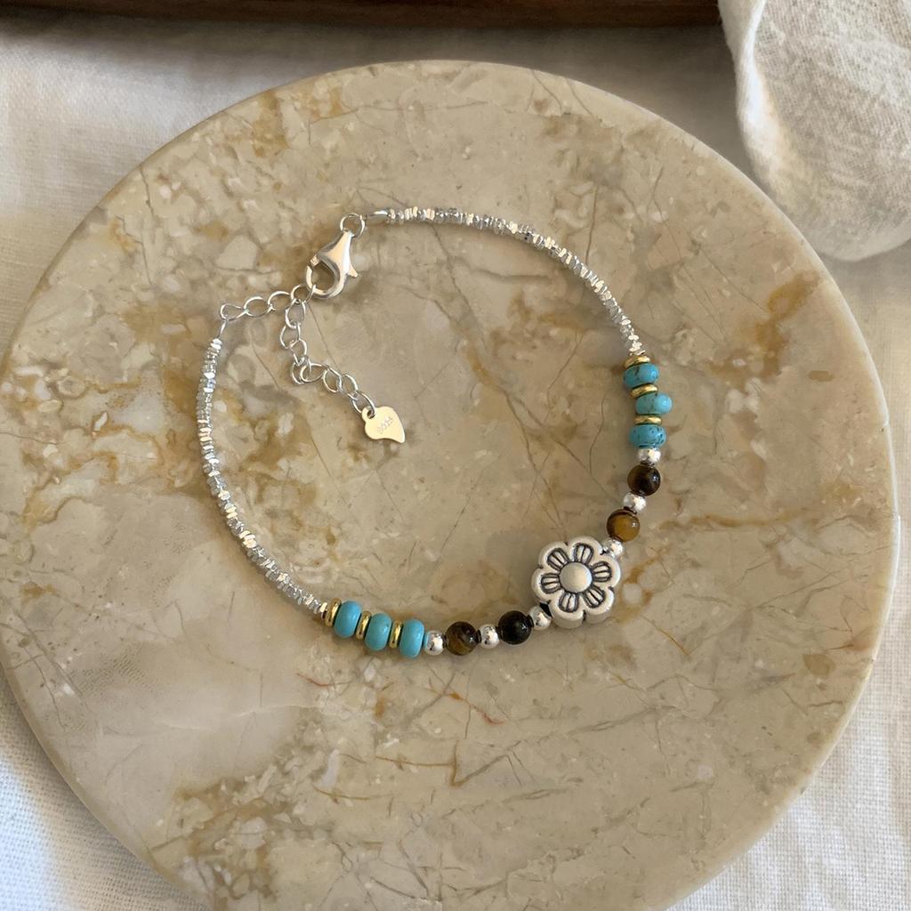 Korean Freshwater Pearl & Sterling Silver Bracelet for Women – High-Gloss, Versatile, and Elegant Hand Jewelry