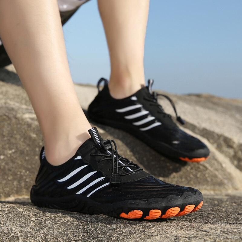 Zapatos Aqua Ligeros y Transpirables para Hombre, Antideslizantes para Mujer, Zapatos de Playa de Verano, Unisex, Secado Rápido, Zapatillas de Vadeo para Surf, Buceo, Senderismo