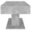  Coffee Table, Concrete Grey, 96x50x45 Cm