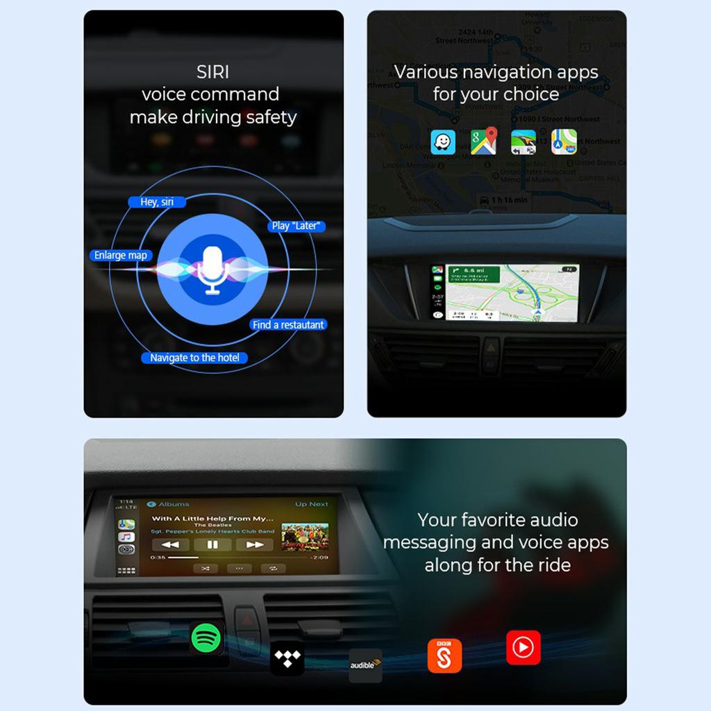 CP-85 Car Wireless Carplay Adapter Auto Adapter Carplay Converter (CE)