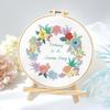Beginner's Hand Embroidery Kit: Create Su Embroidery, Punch Needle, Ribbon Embroidery, and Cross-Stitch Items.