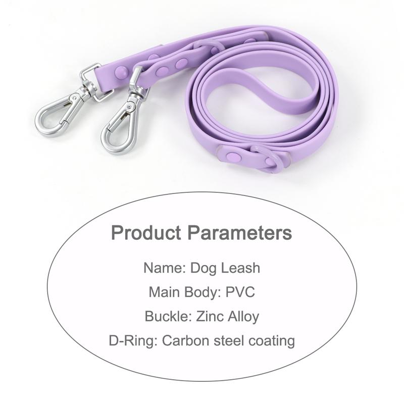 1.5M 1.8M Medium Big Dog Leash Easy and Convenient Multi Functional and Universal PVC Training Leash for Large Dogs