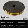 Soundproof and Windproof Door & Window Sealing Strip for Silent Shock Absorption and Insulation