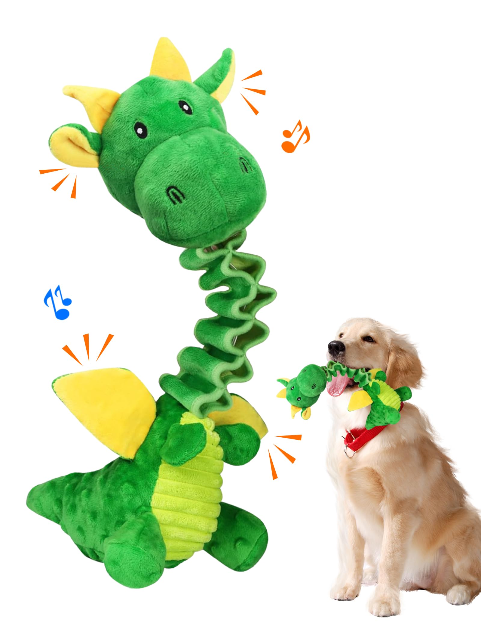 

Игрушки для собак Жевательные игрушки для собак Звуки Плюшевая игрушка для собак Чистка зубов Развивающая игрушка для собак Бросать Стираемая Игрушка для питомца Щенок Собака средних и крупных пород Подарок на день рождения/Рождество