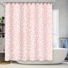 Pink White Flower Shower Curtain Bathroom Decor Waterproof Polyester Print Home Decor Pink White Floral Pattern 72 Inches X 39 I