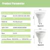 5PCS Hight Lumen GU10 LED Spotlight 7W AC220-240V 100-240V Warm White No Flicker Replaceable 40W Halogen Lamp for Track Lighting