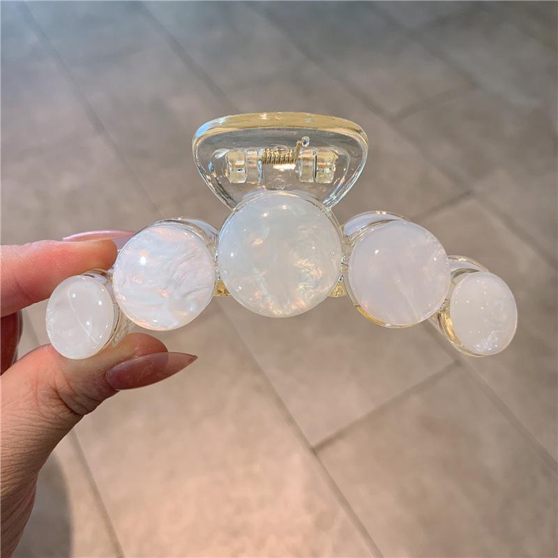 High-End Large Metal Claw Hair Clip for Women - Elegant Updo Accessory