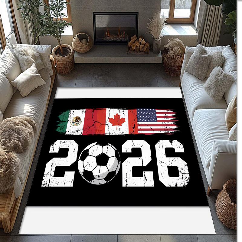 England national football team Printed Flannel Area Rug Non Slip Soft Polyester Floor Carpet Indoor Decor Mat for Bedroom Living Room Sofa