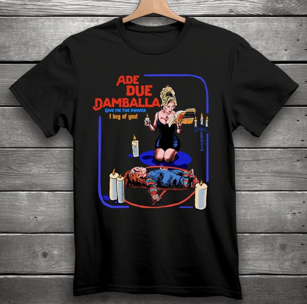 Bride of Chucky Ade Due Damballa Horror Movie TShirt Black S3XL Unisex T-Shirt XXXXL
