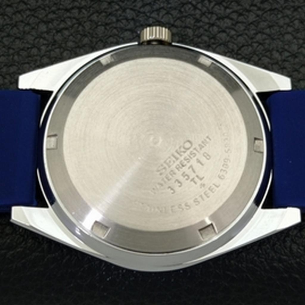 REFURBISHED AUTOMATIC SEIKO 5 JAPAN 6309A MENS ARABIC BLUE DIAL WATCH A427356-2 QRL-a427356