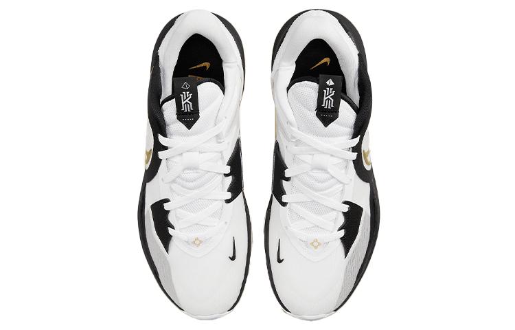 Nike Kyrie Low 5 'White Black Metallic Gold' DJ6012-101