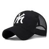 Hat Summer Embroidery Letters Breathable Duck Tongue Cap Female Sports Sun Hat Male Casual Outdoor Mesh Baseball Cap