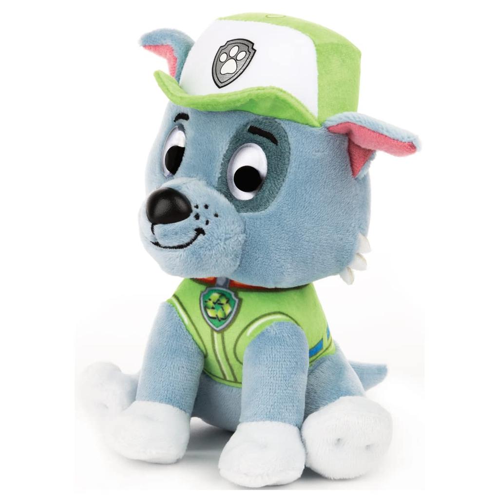 Takara Tomy Arts Paw Patrol Plüschtier S Rocky Version, ca. 18 cm groß