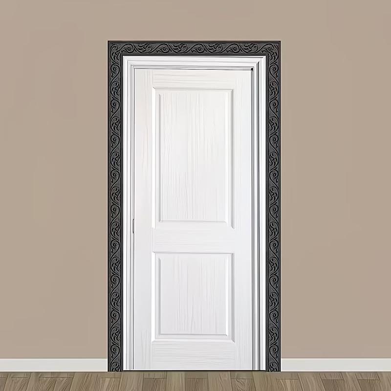 230cm 3D geprägte Schaumstoff Wanddekoration Selbstklebende Rückwandleiste, Dekorative Tapetenbordüre, Sockelleiste Hausdekoration