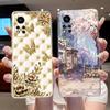 Black Rose In Water Pattern Cover For Infinix Note 12i 2022 Soft TPU Anti-scratch Protective Casing Jelly Color Transparent Case