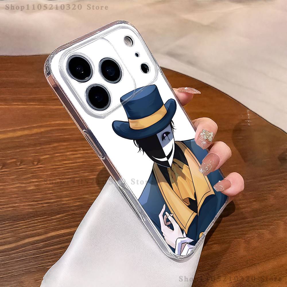 The Freak Circus Game Phone Case iPhone17 16 15 14 13 12 11 Pro Max Plus Mini Clear Full Back Cover Silicone Soft Shell