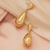 European and American Fashion Droplet Shaped Pendant Earrings, Women's Fashion Minimalist Design Accessories