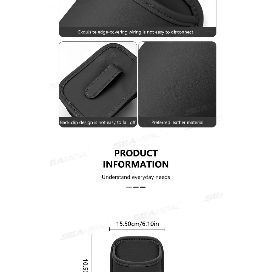 SEAMETAL Universal Car Door Cup Holder Box Back Clip Design Drink Rack Storage Bin Car Seat Back Water Cup Box Organizer Pocket Cup Holders 5